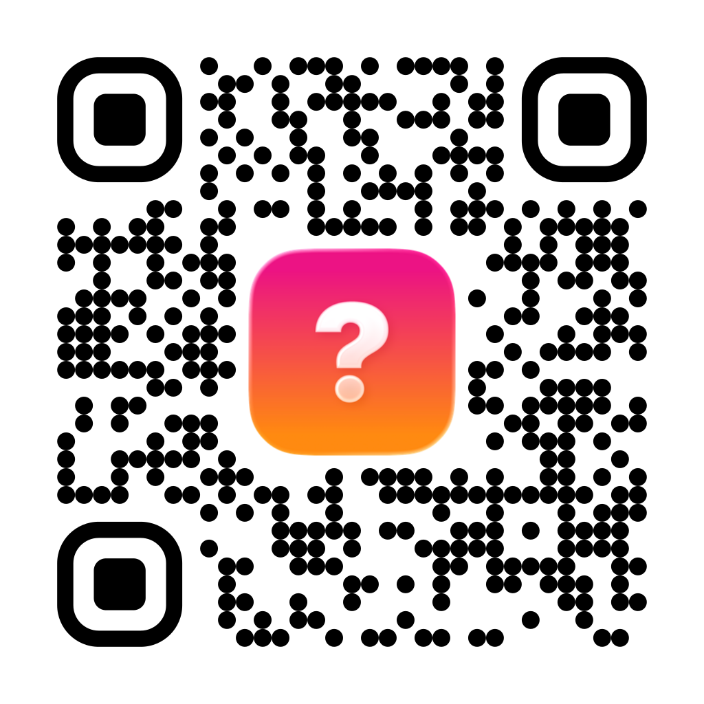 QR code for downloading WhatsReal